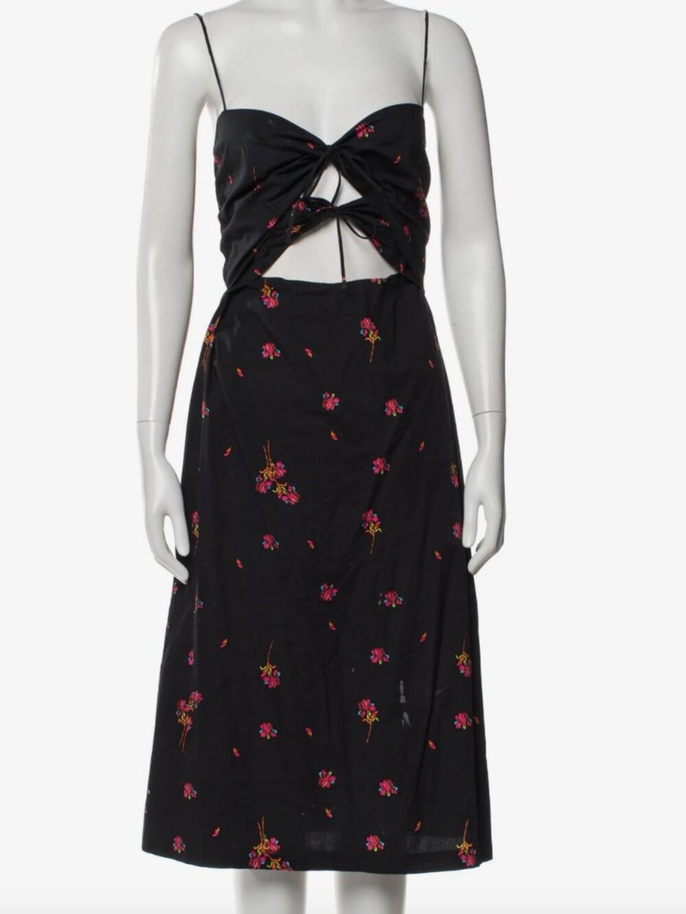 Rachel Comey  Floral Print Midi Length Dress